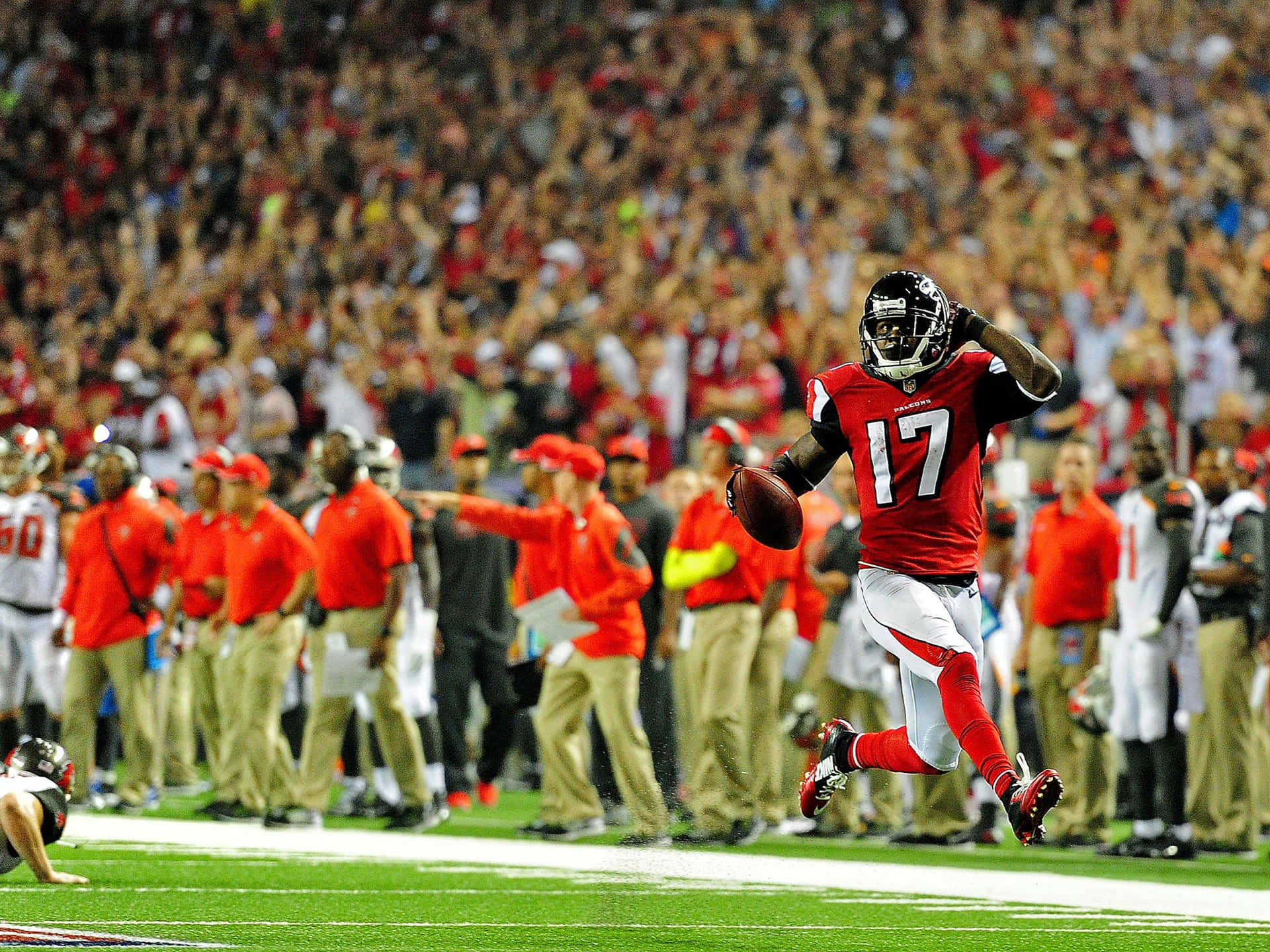 Devin Hester Perayaan Touchdown Wallpaper