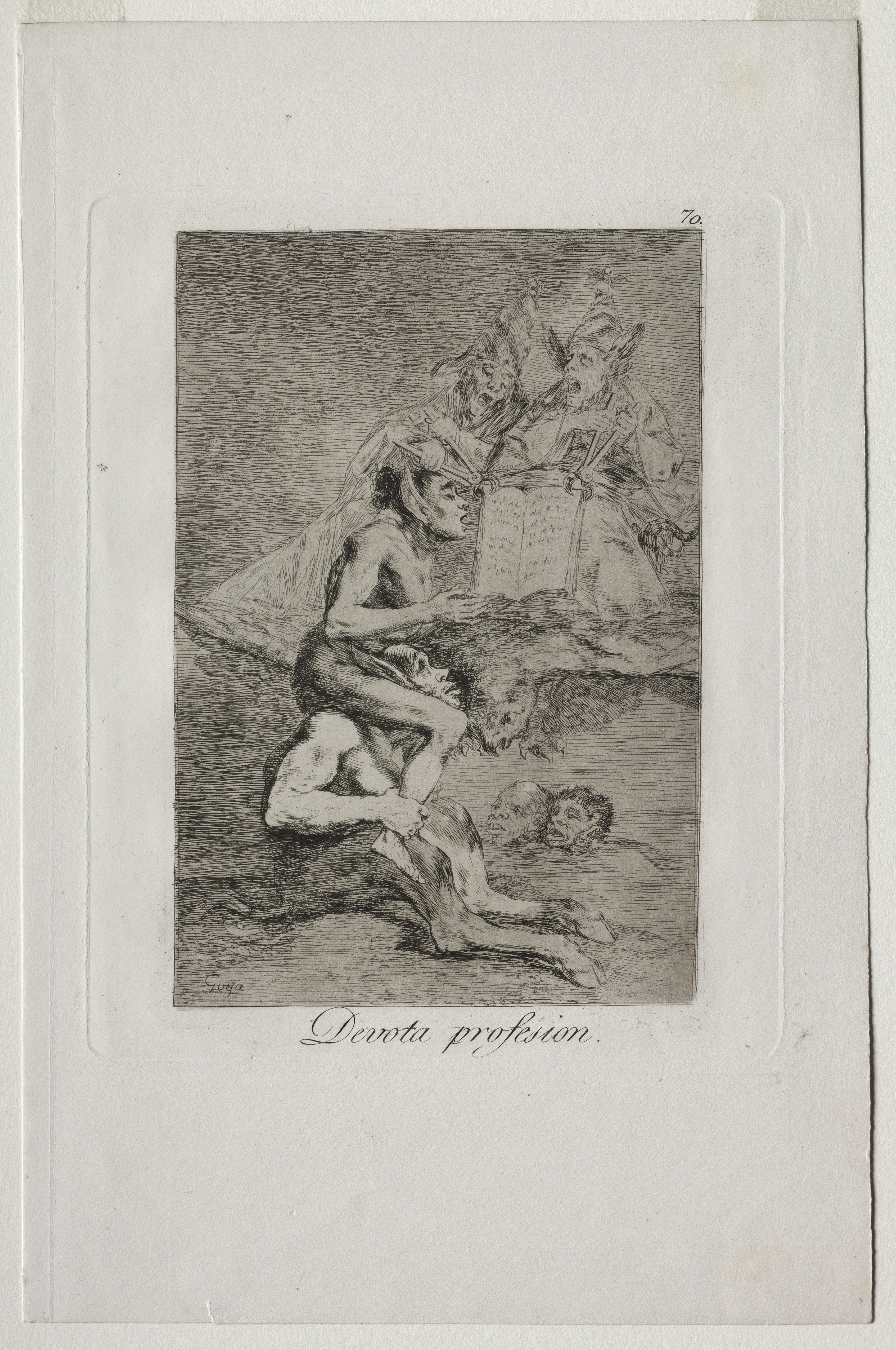 Devout Profession, Plate 70 Wallpaper