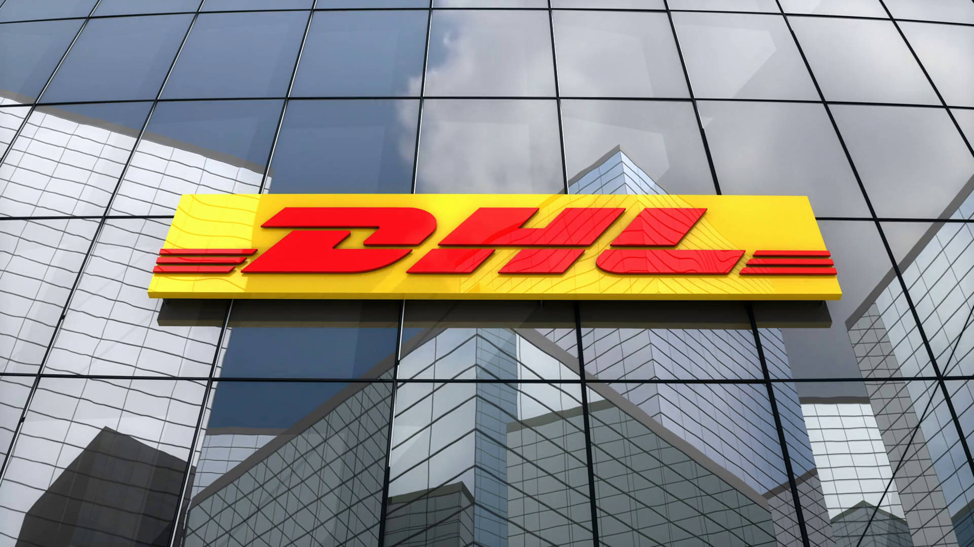 DHL Building Logo Wallpaper