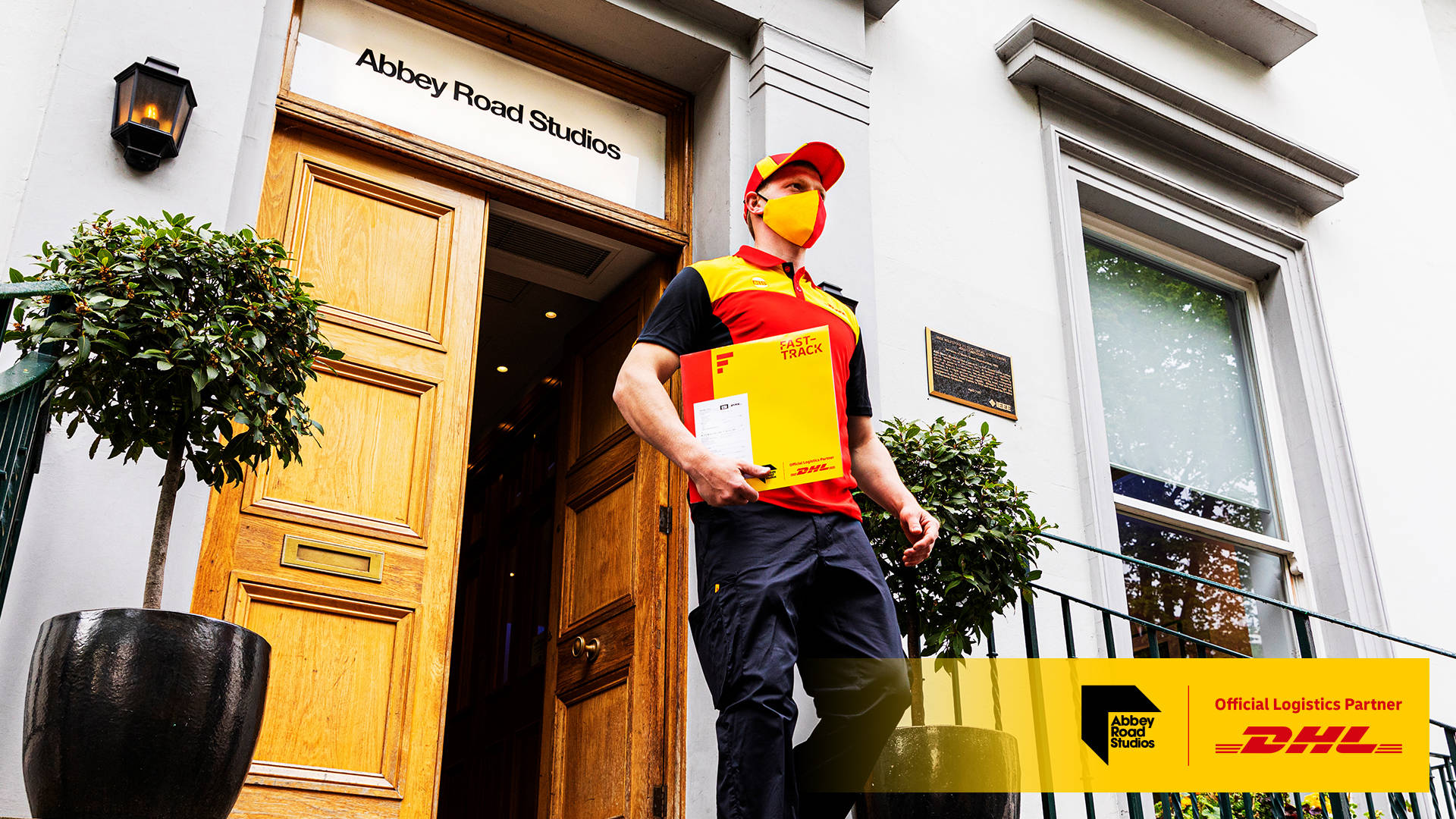 DHL Delivery Boy wallpaper