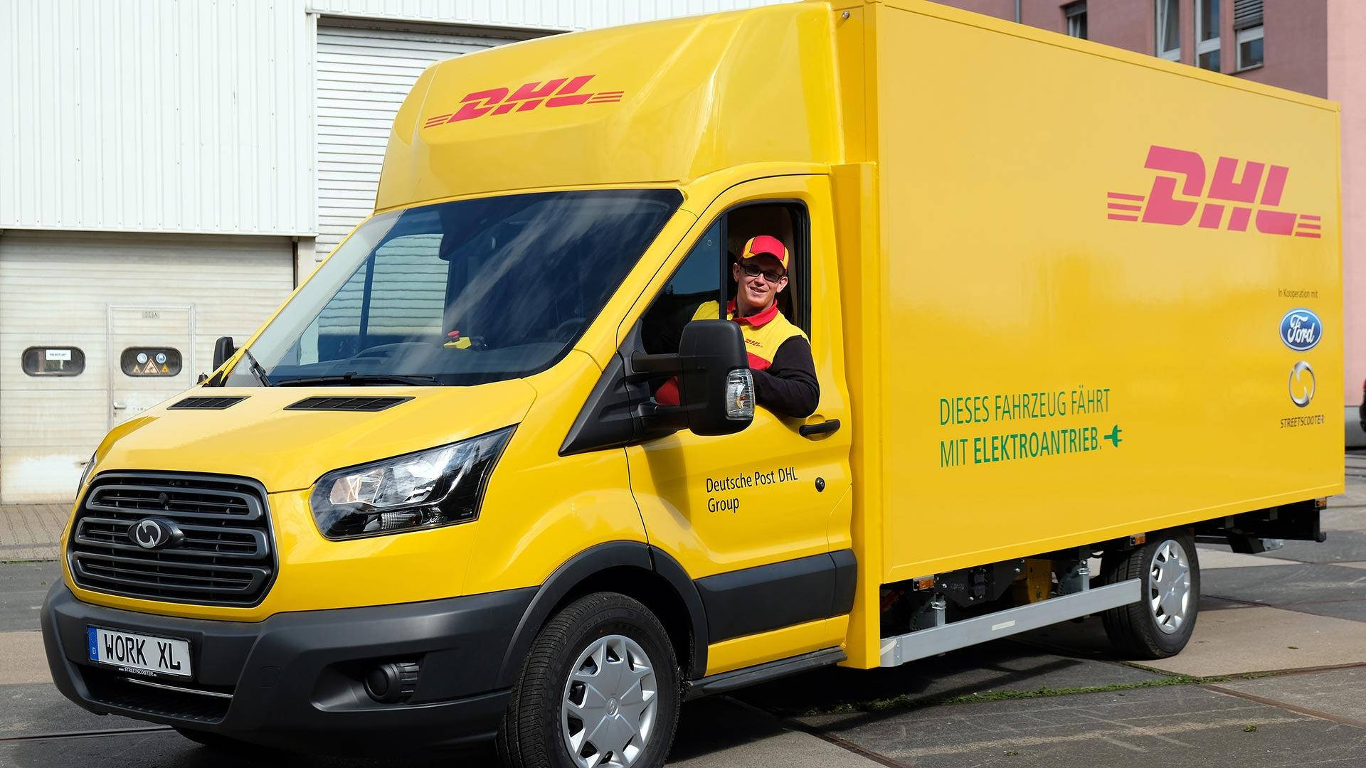 DHL Delivery Driver Wallpaper