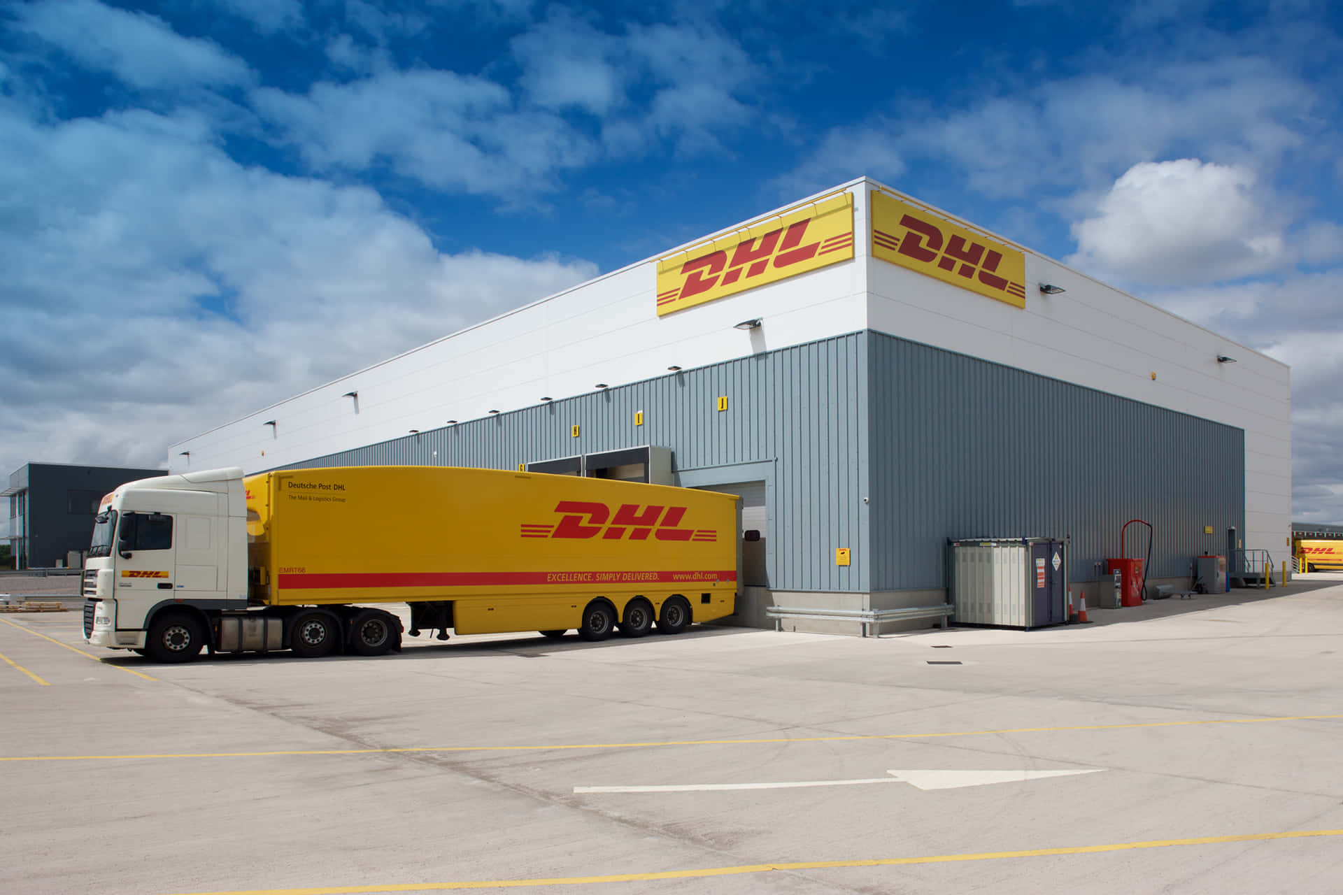 Image  The power of logistics with Dhl