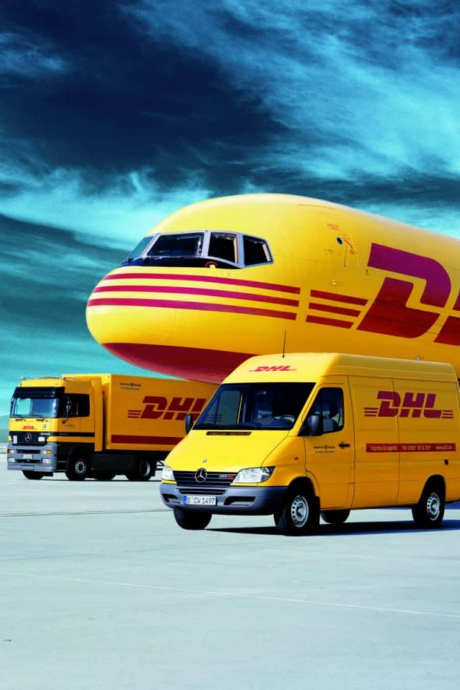 Experience the convenience of doorstep delivery with DHL