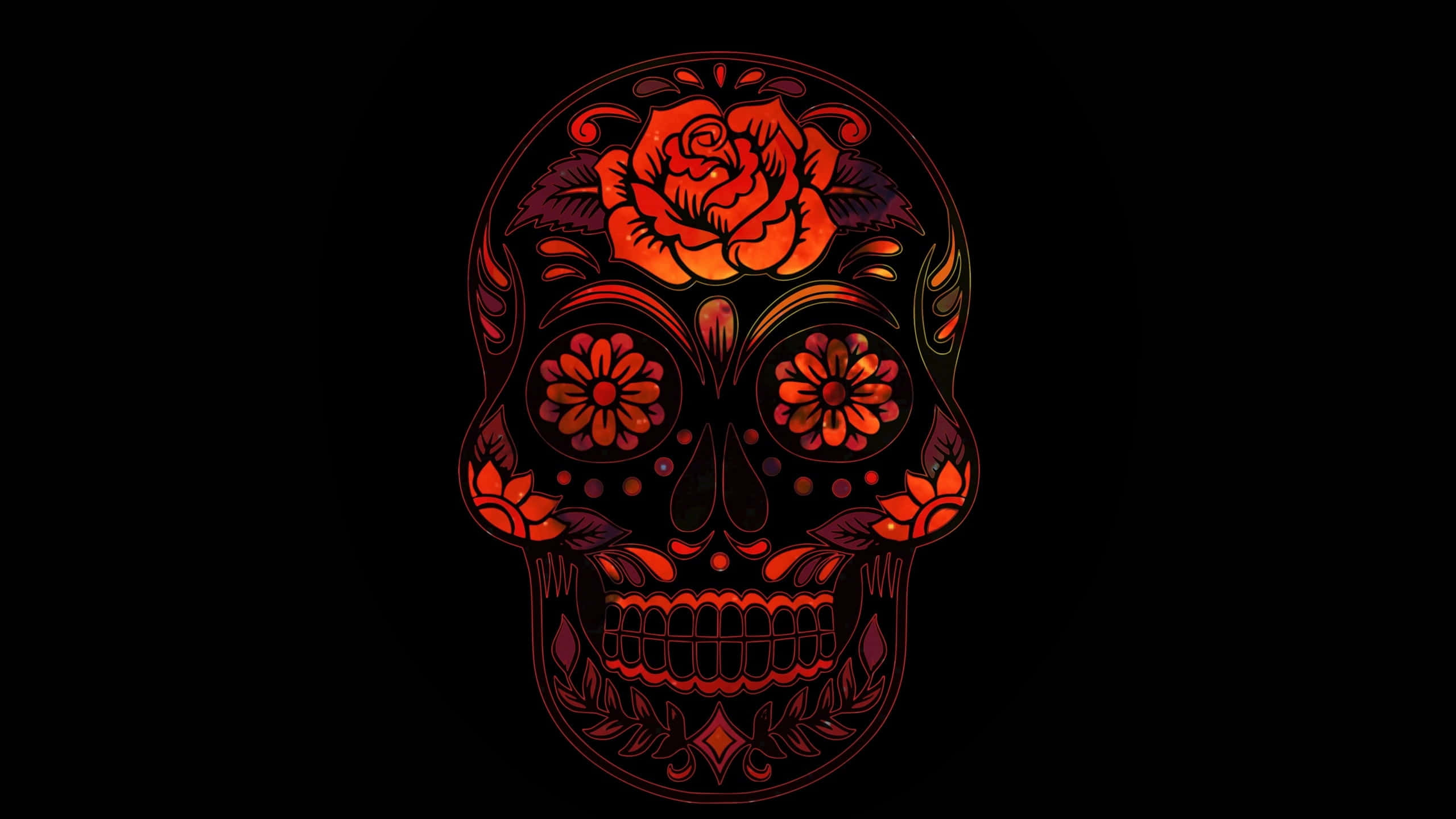 Colorful Skull Dia De Muertos Wallpaper Free Background Day Of The Death  Day Of Dead Mexico Wallpaper Background Image And Wallpaper for Free  Download