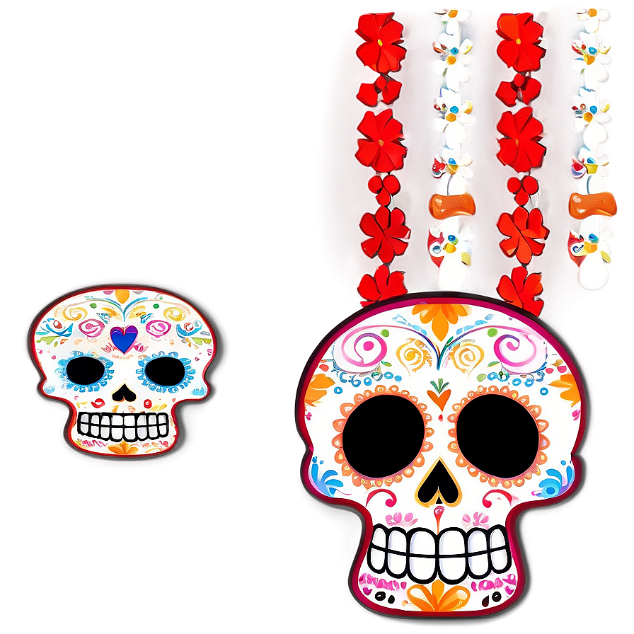 Dia De Los Muertos Calavera Decorations Png 31 PNG