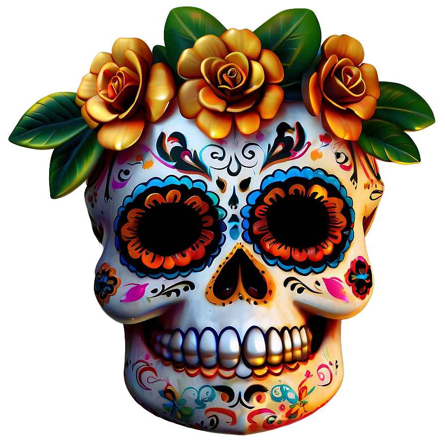 Dia De Los Muertos Calavera Decorations Png 46 PNG