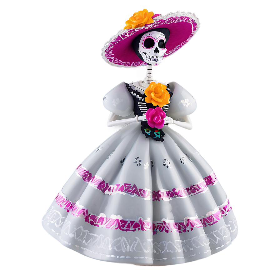 Dia De Los Muertos Catrina Figure Png 54 PNG