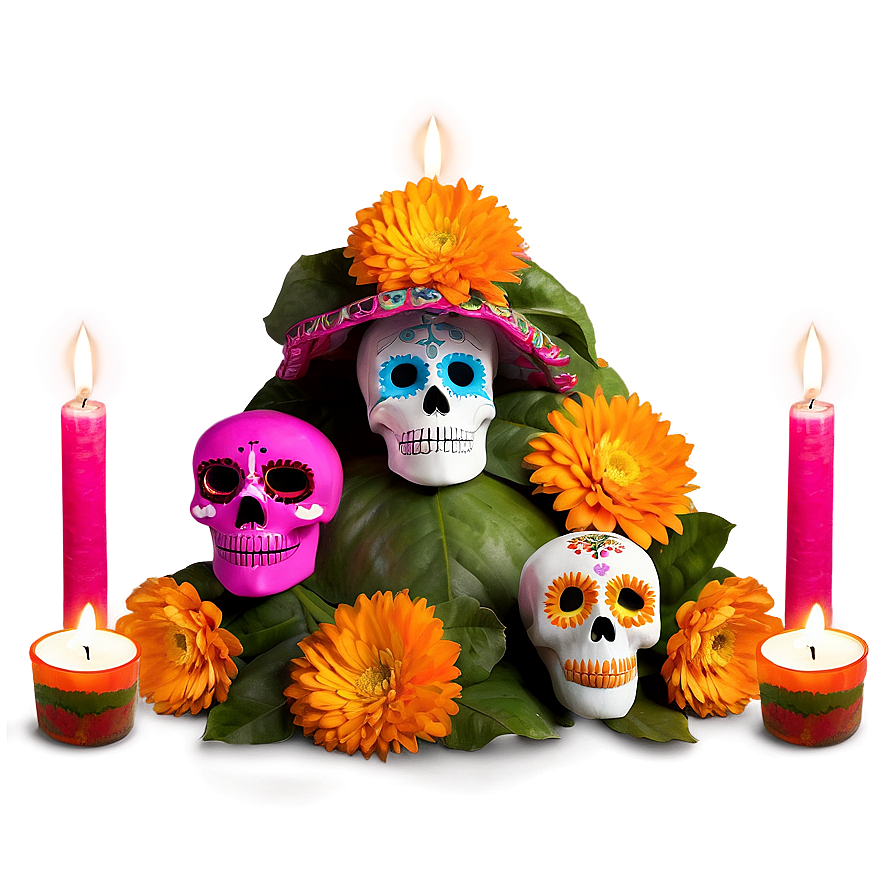 Dia De Los Muertos Commemorative Altars Png 06112024 PNG