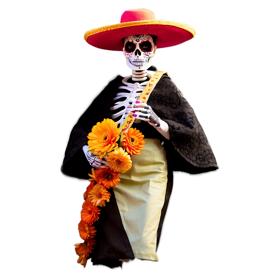 Dia De Los Muertos Commemorative Parades Png Bsk PNG