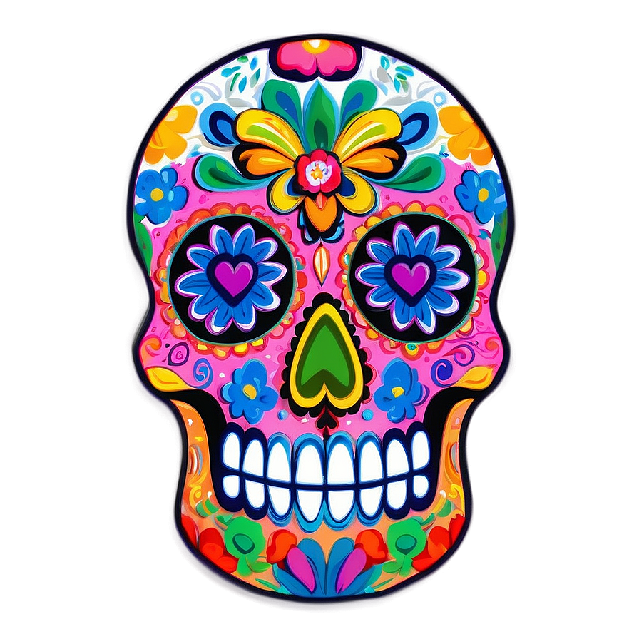 Dia De Los Muertos Handicrafts Png 06112024 PNG