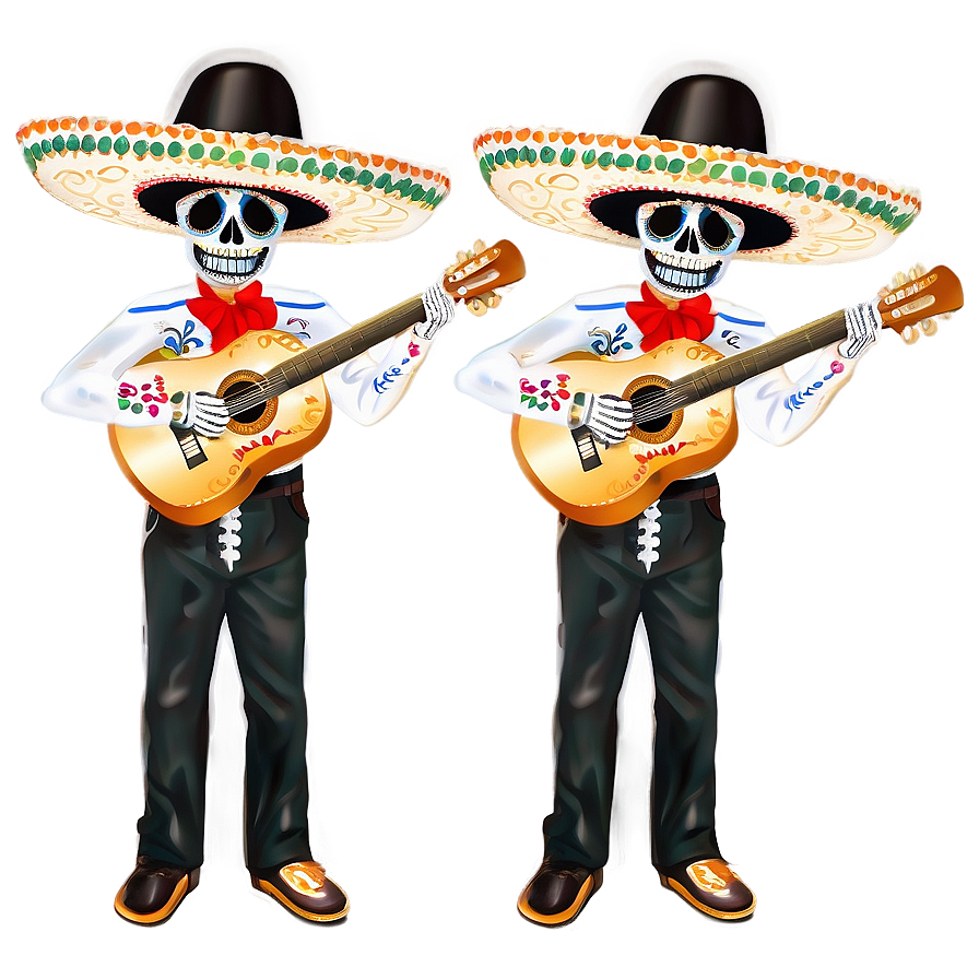 Dia De Los Muertos Mariachi Bands Png Ooc61 PNG