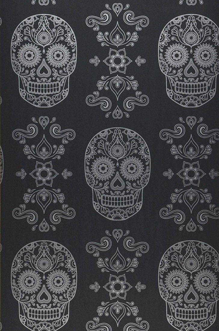 Dia De Los Muertos Monochrome Patterns And Skulls