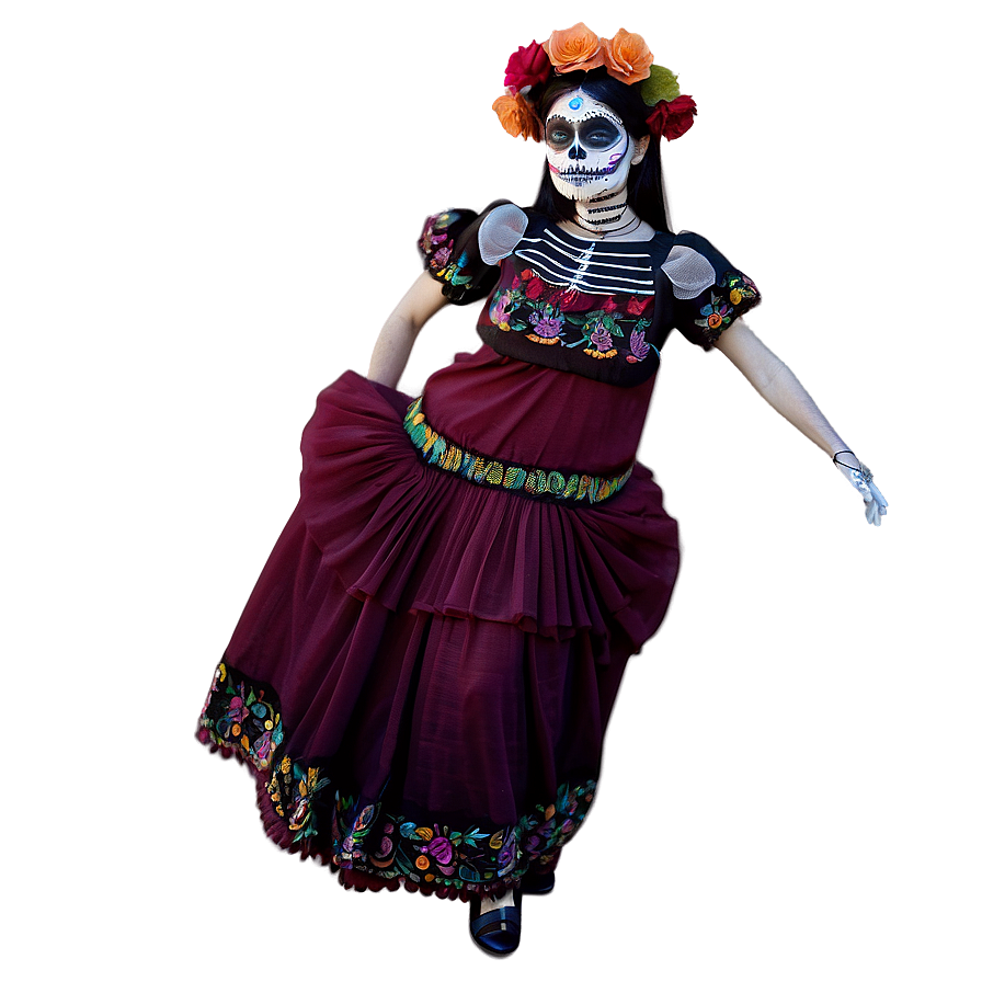 Dia De Los Muertos Music And Dance Png Bck PNG