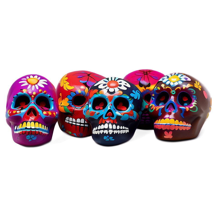 Dia De Los Muertos Nighttime Vigils Png Jqg35 PNG