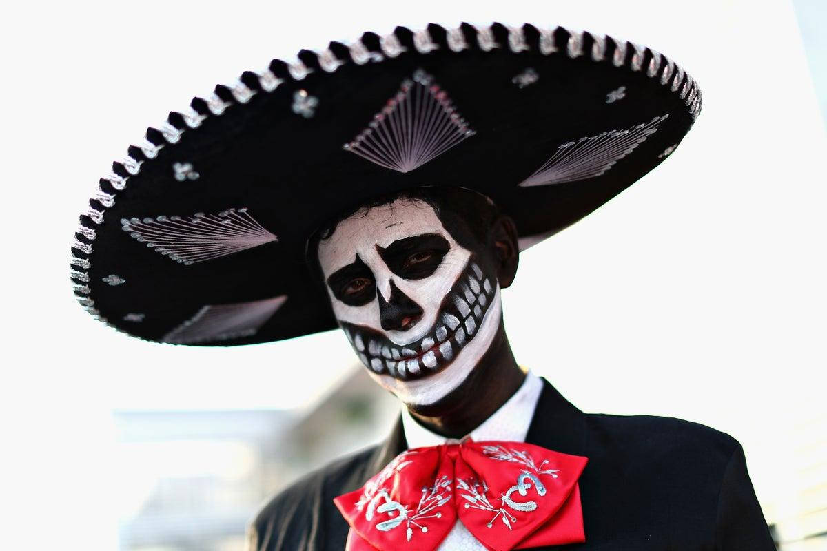 Dia De Los Muertos Skeleton Sombrero