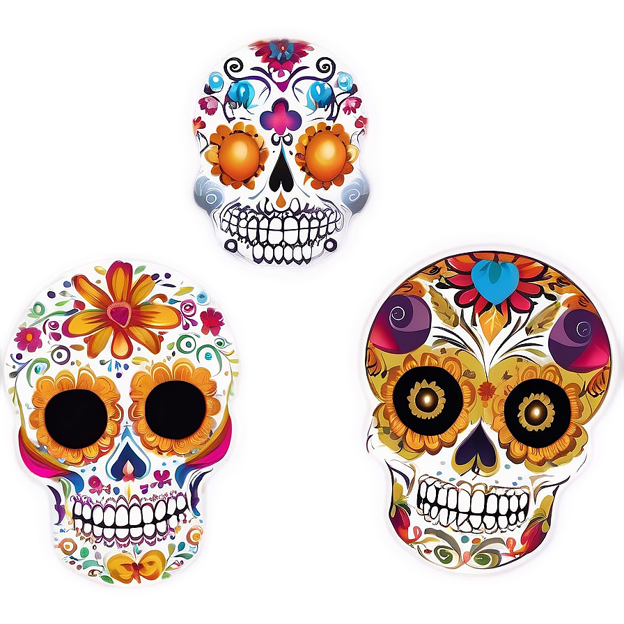 Dia De Los Muertos Spirit Guides Png Usj75 PNG