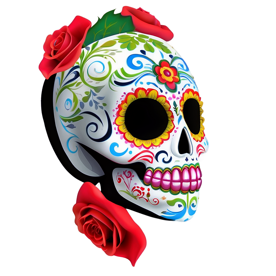 Dia De Los Muertos Street Festivities Png 06112024 PNG