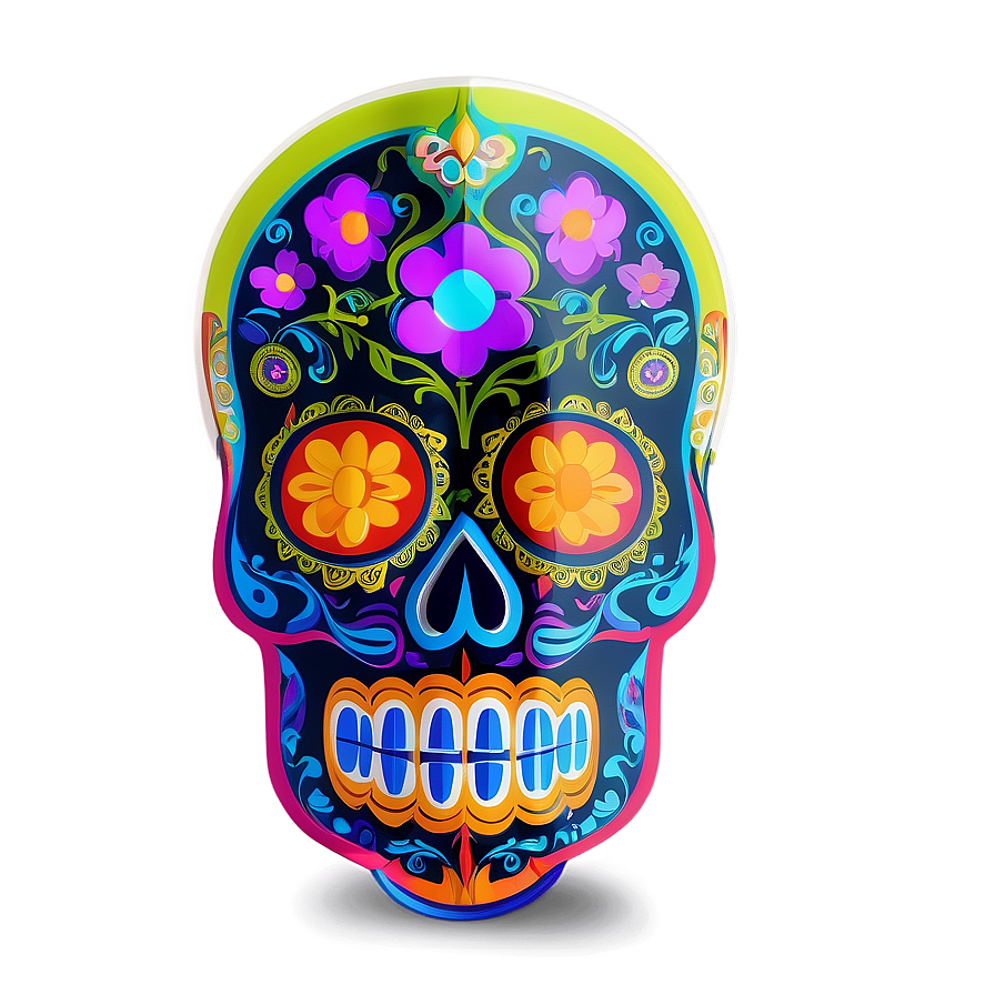 Dia De Los Muertos Themed Beverages Png 06112024 PNG