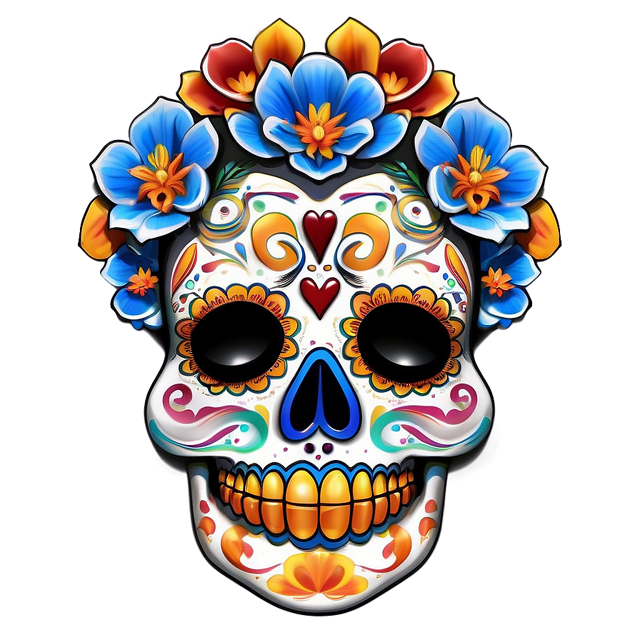 Dia De Los Muertos Traditional Tattoos Png 06112024 PNG