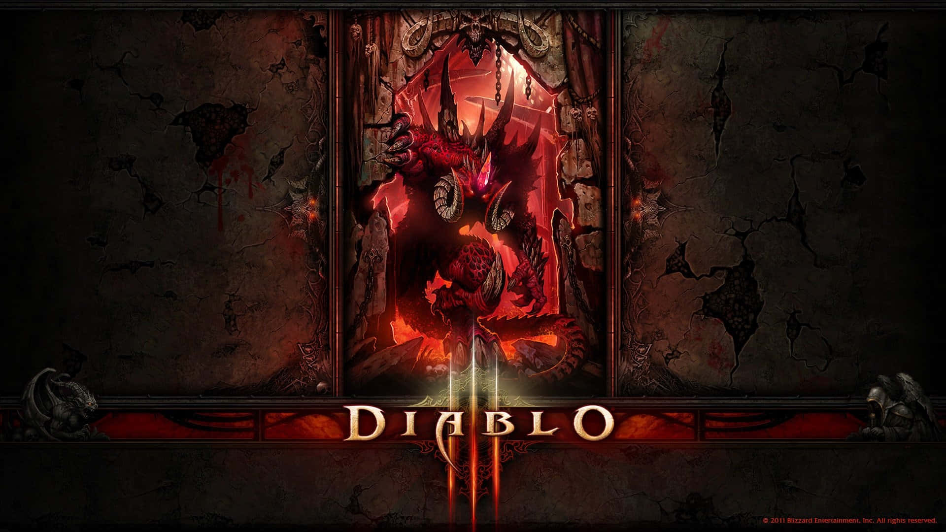 Diablo 3 tapeter Wallpaper