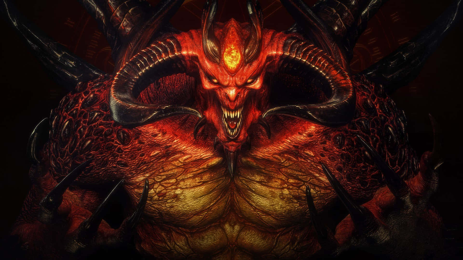 Dämonenherrenentfesselt In Diablo 2 Wallpaper