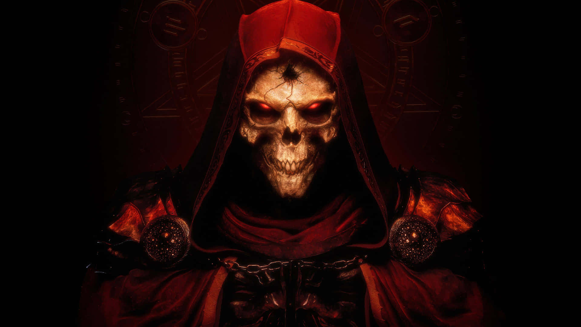 Kämpadig Igenom Helvetet I Diablo 2. Wallpaper