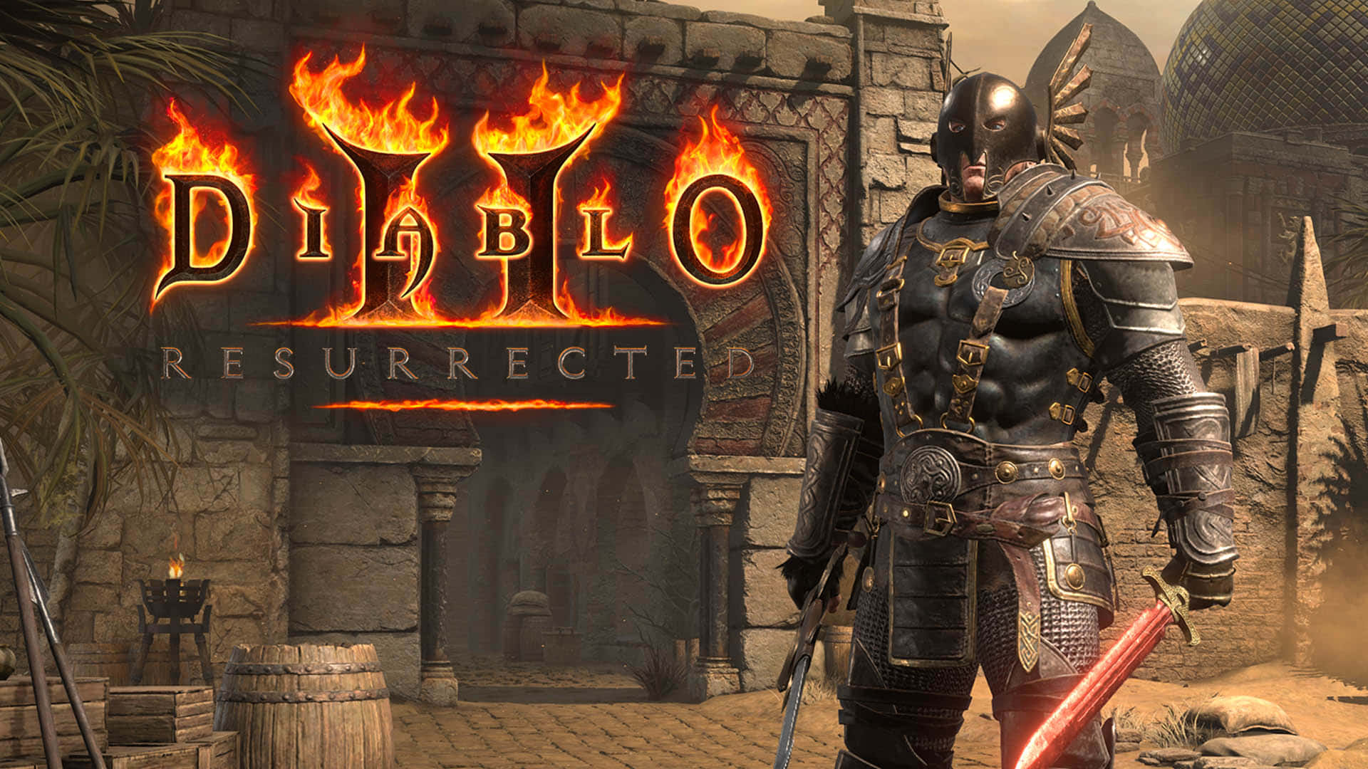 Dive into the thrilling world of Diablo 2 Resurrected Wallpaper
