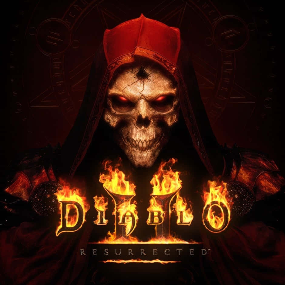 Elcaldero De Sangre Espera A Los Héroes Para Explorar En Diablo 2 Resurrected. Fondo de pantalla