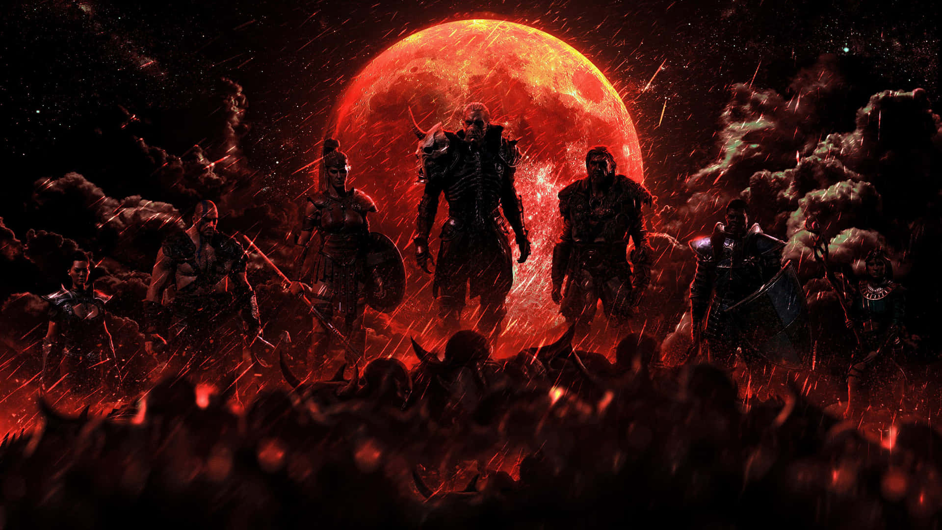 "Defeat the Lord of Terror in 'Diablo 2'" Wallpaper