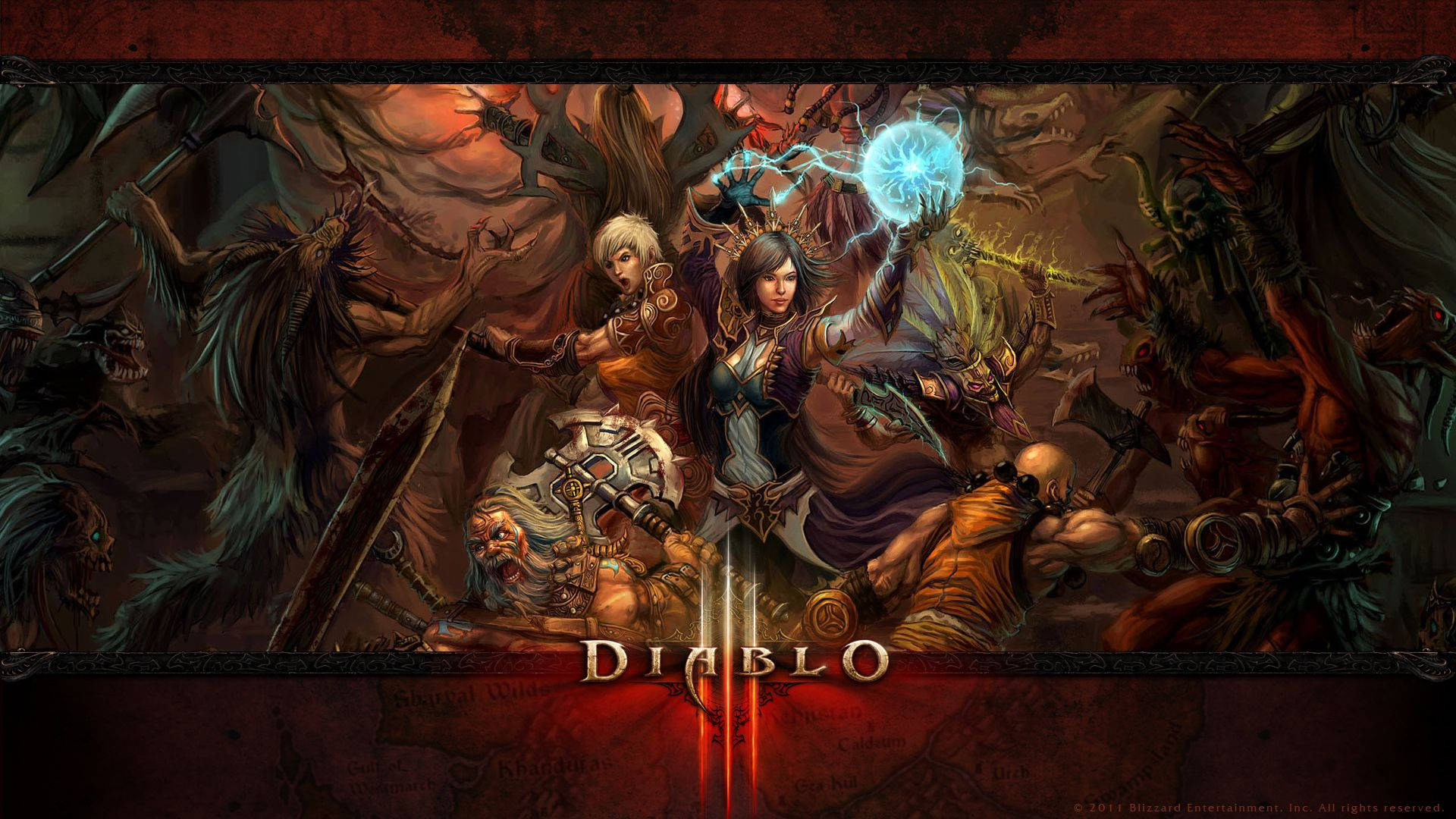 Diablo 3 Battle Photo Wallpaper
