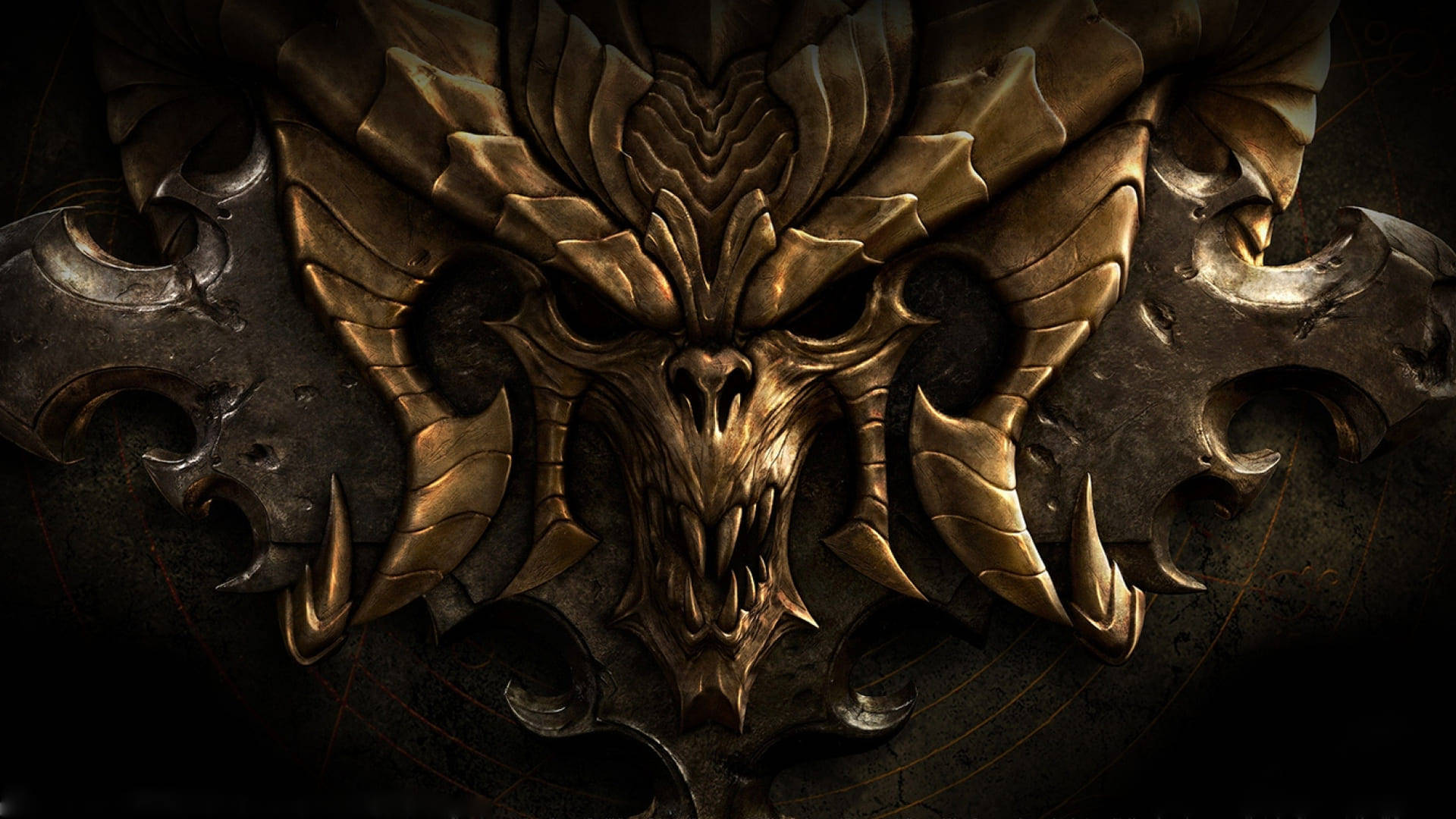 Diablo 3 Demonic Logo Wallpaper