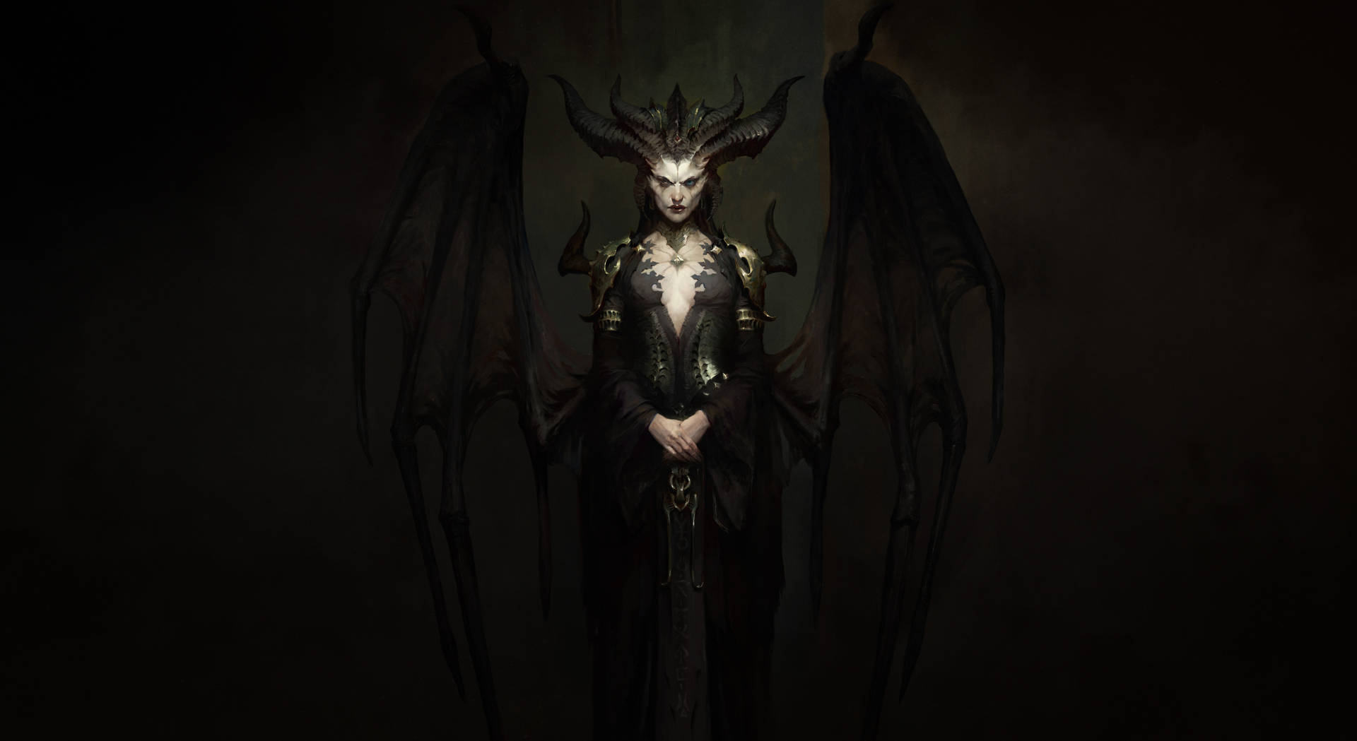 Diablo 4 Black Lilith Wallpaper