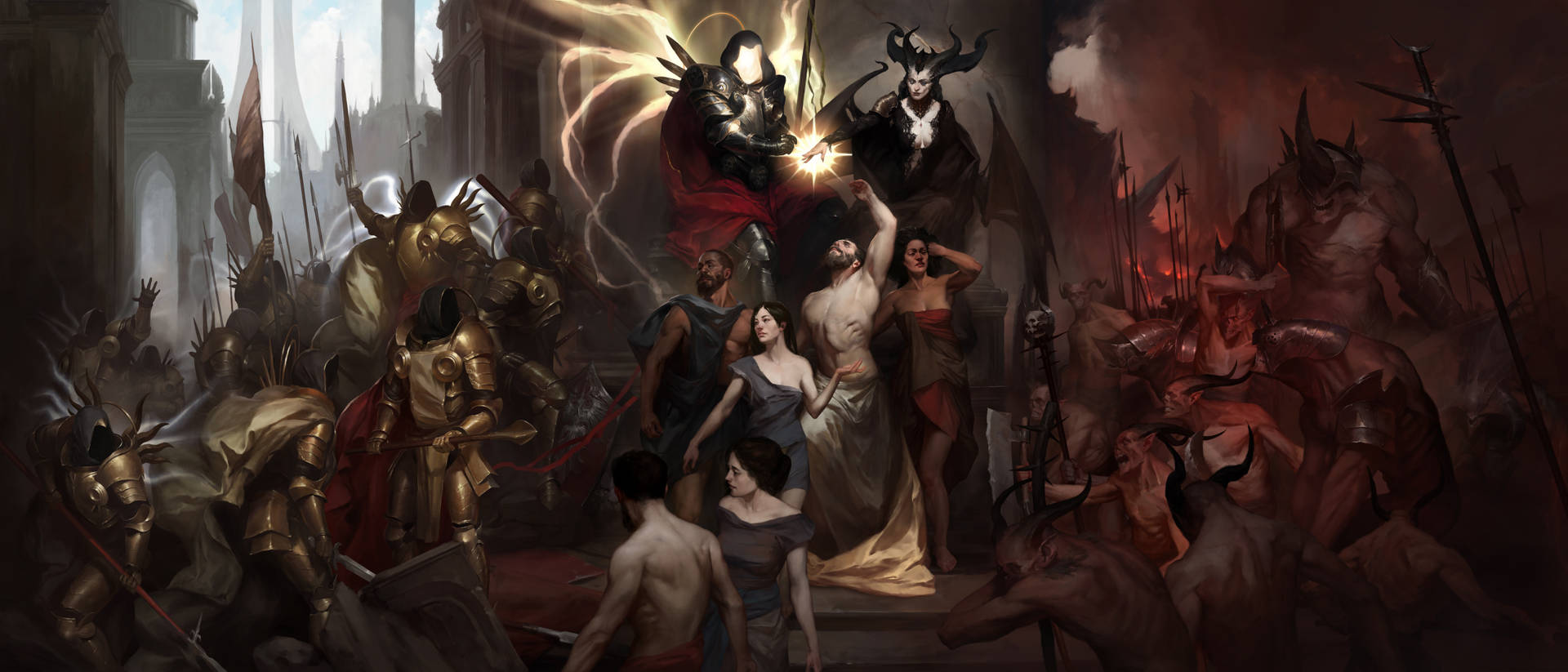 Diablo 4 Renaissance Art Wallpaper