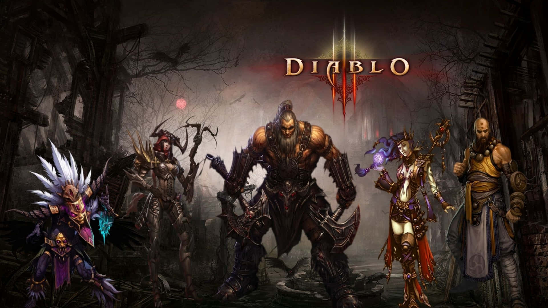 Diablo3 - Papéis De Parede Papel de Parede