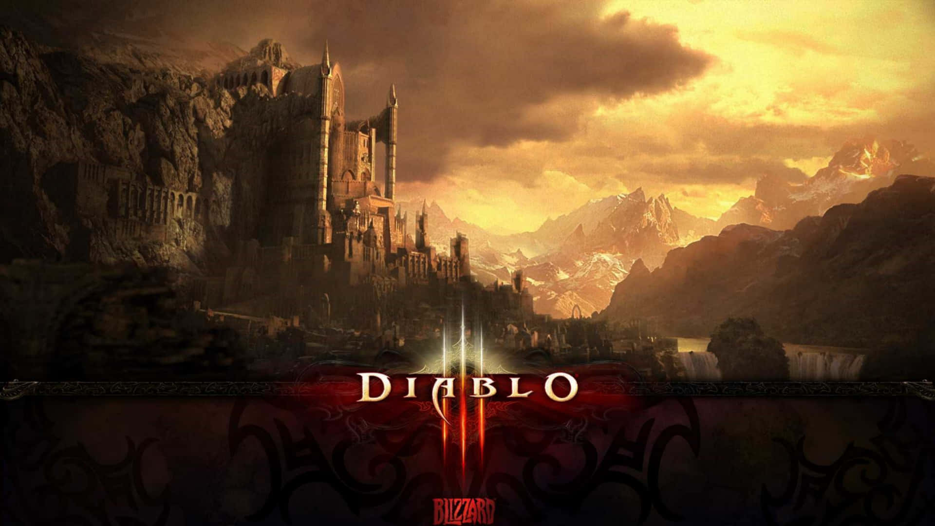 Upplevalla Spänningar Av Äventyr Med Diablo 4k Som Bakgrundsbild På Datorn Eller Mobilen. Wallpaper