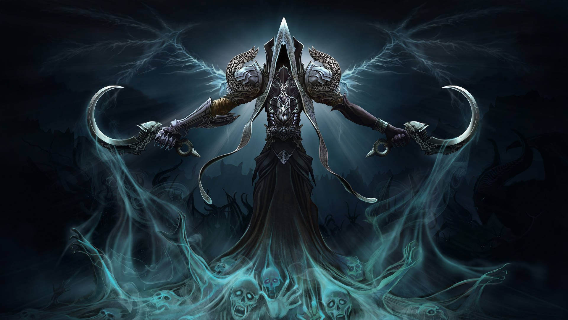 Diablo III Sjælens Høster Tapet Wallpaper