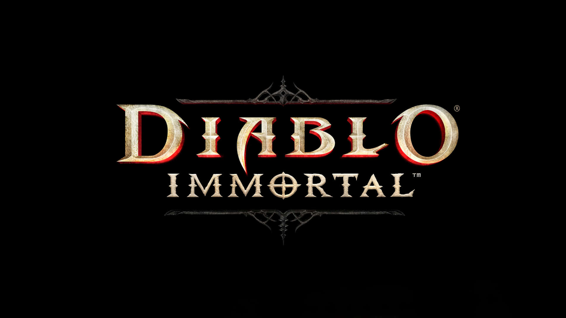 Diablo Immortal Logo Wallpaper