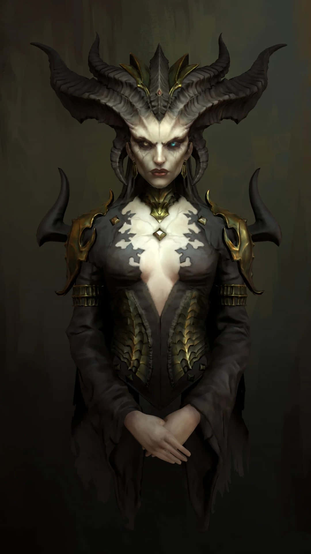 Diablo4 Lilith Character Art Wallpaper