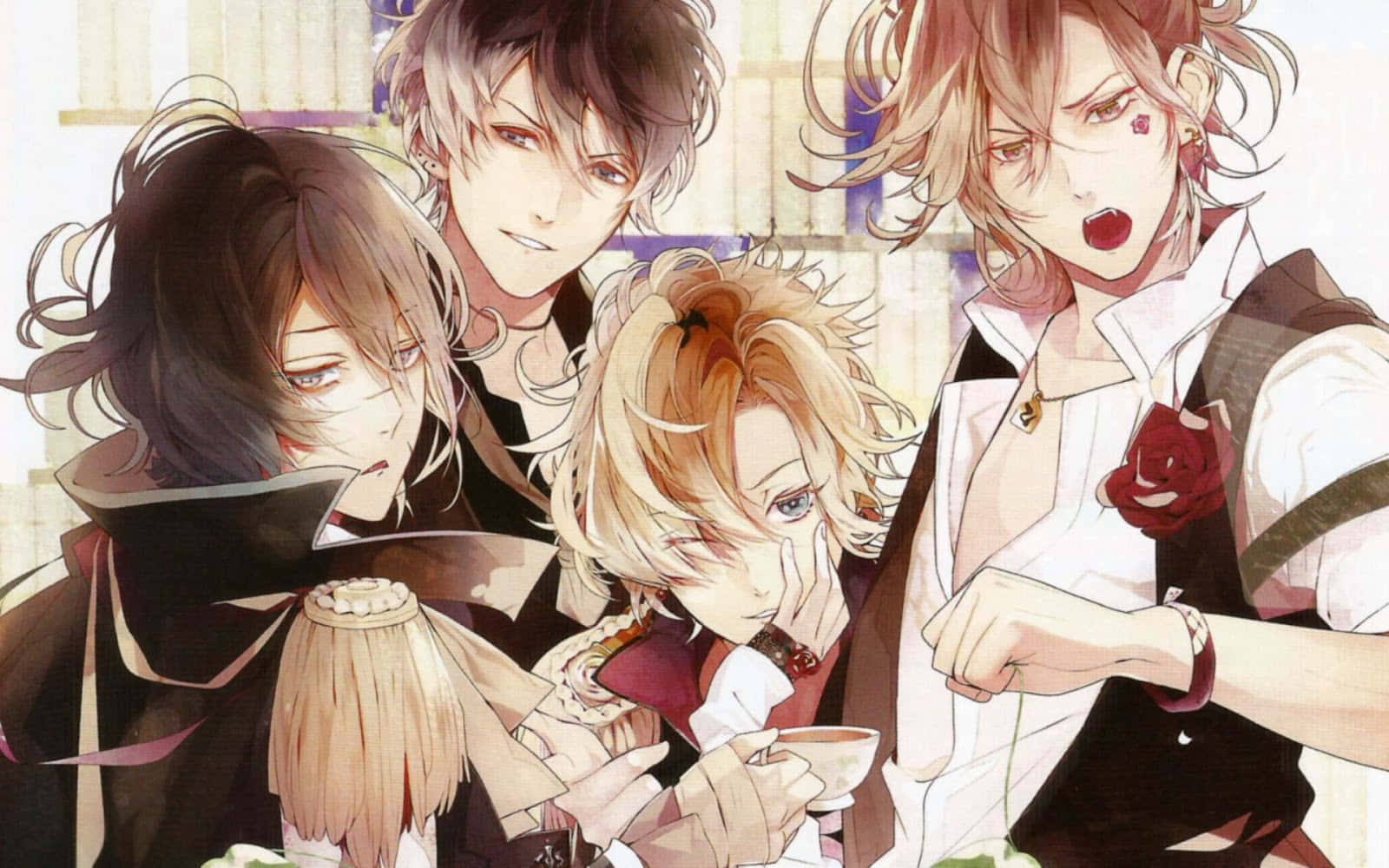 ZEXCS Makes Diabolik Lovers Anime About Vampire Brothers  News  Anime  News Network
