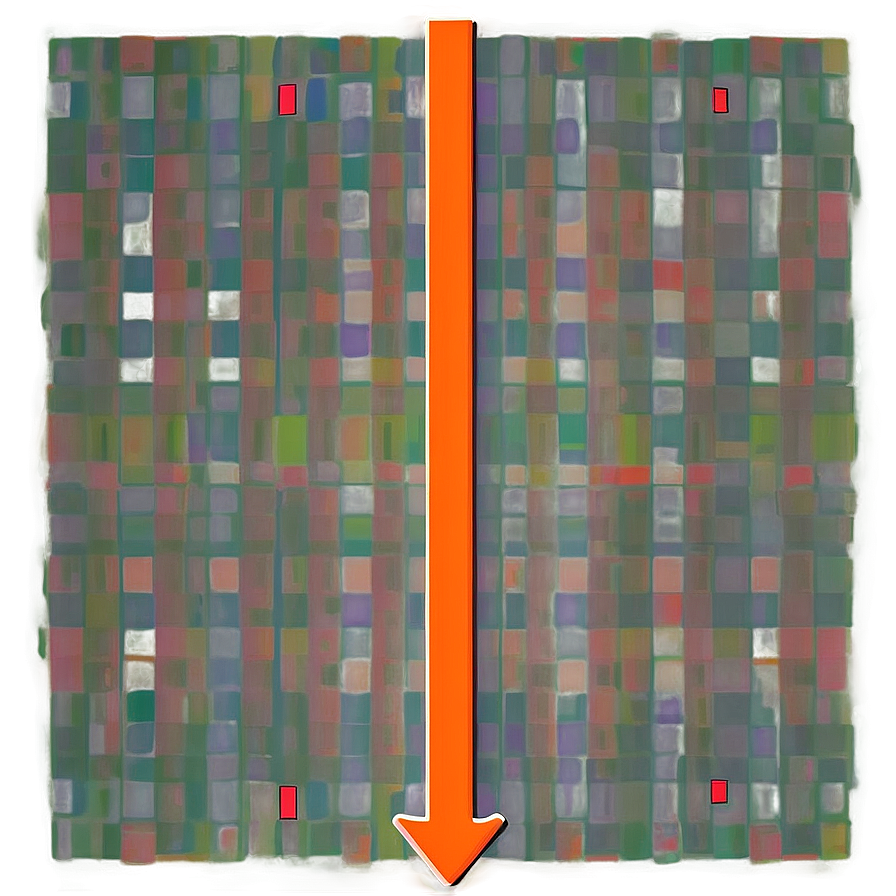 Diagonal Orange Arrow Png Hvn PNG