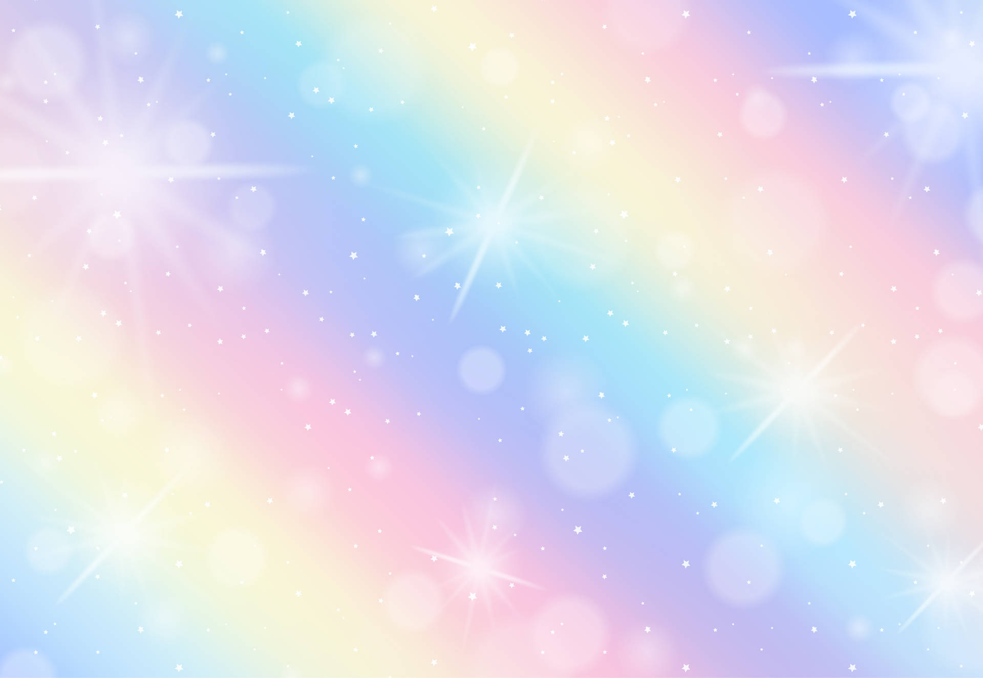 Diagonal Pastel Rainbow Background Wallpaper