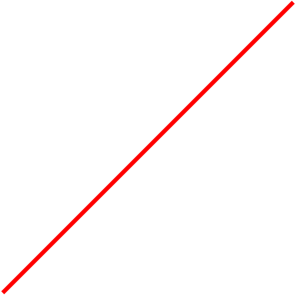 Diagonal Red Lineon Blue Background PNG