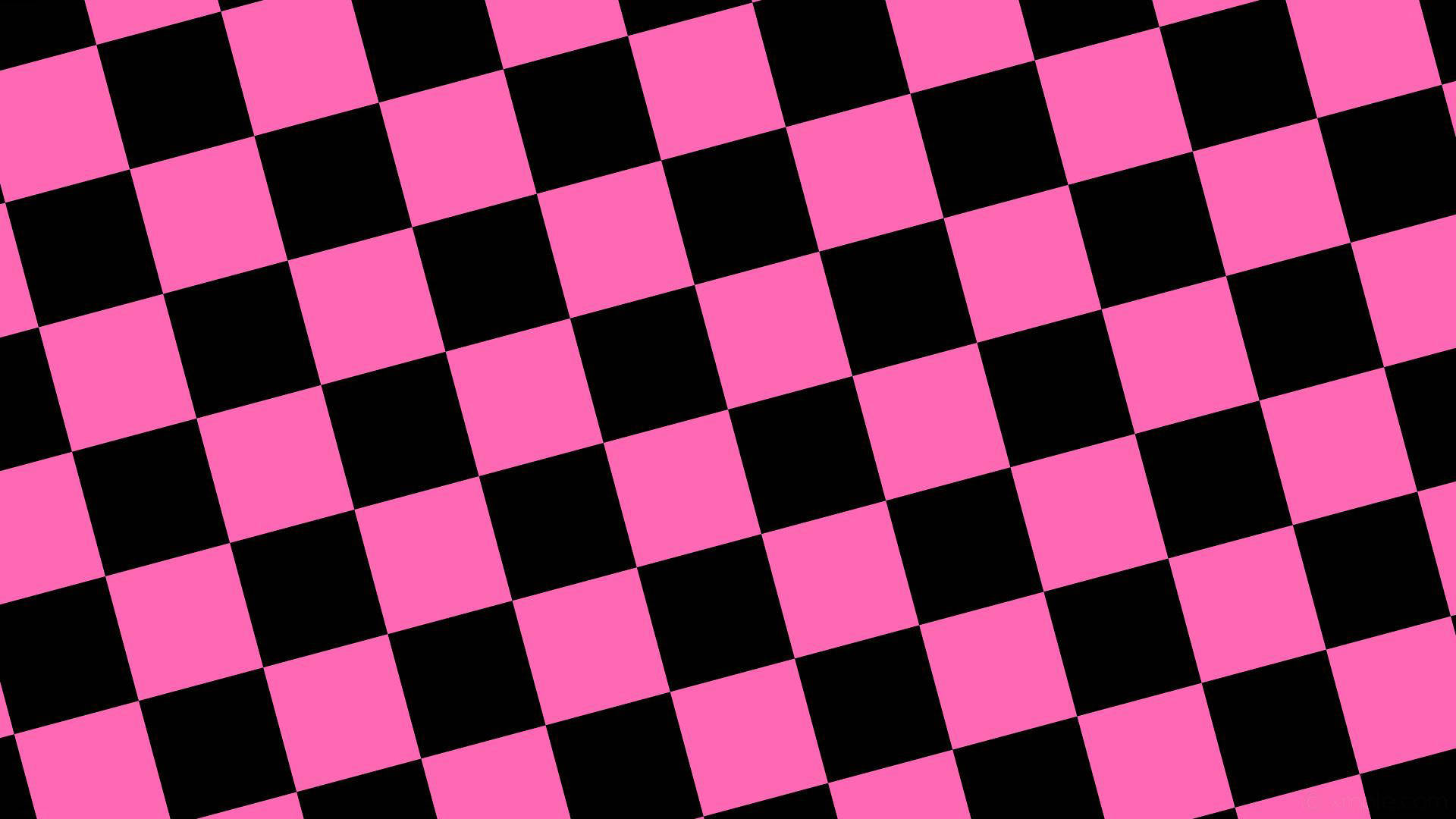 Diagonal Squares Black And Pink Aesthetic