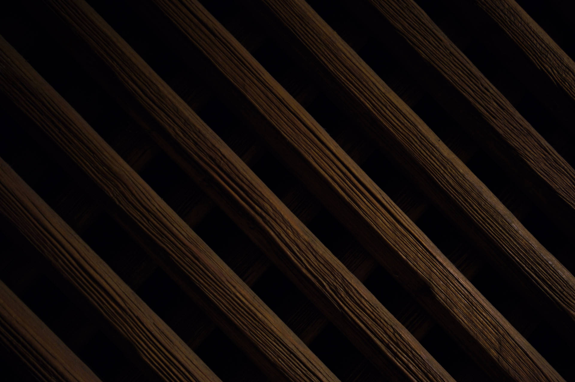 Diagonal Stripes Wood Texture Wallpaper