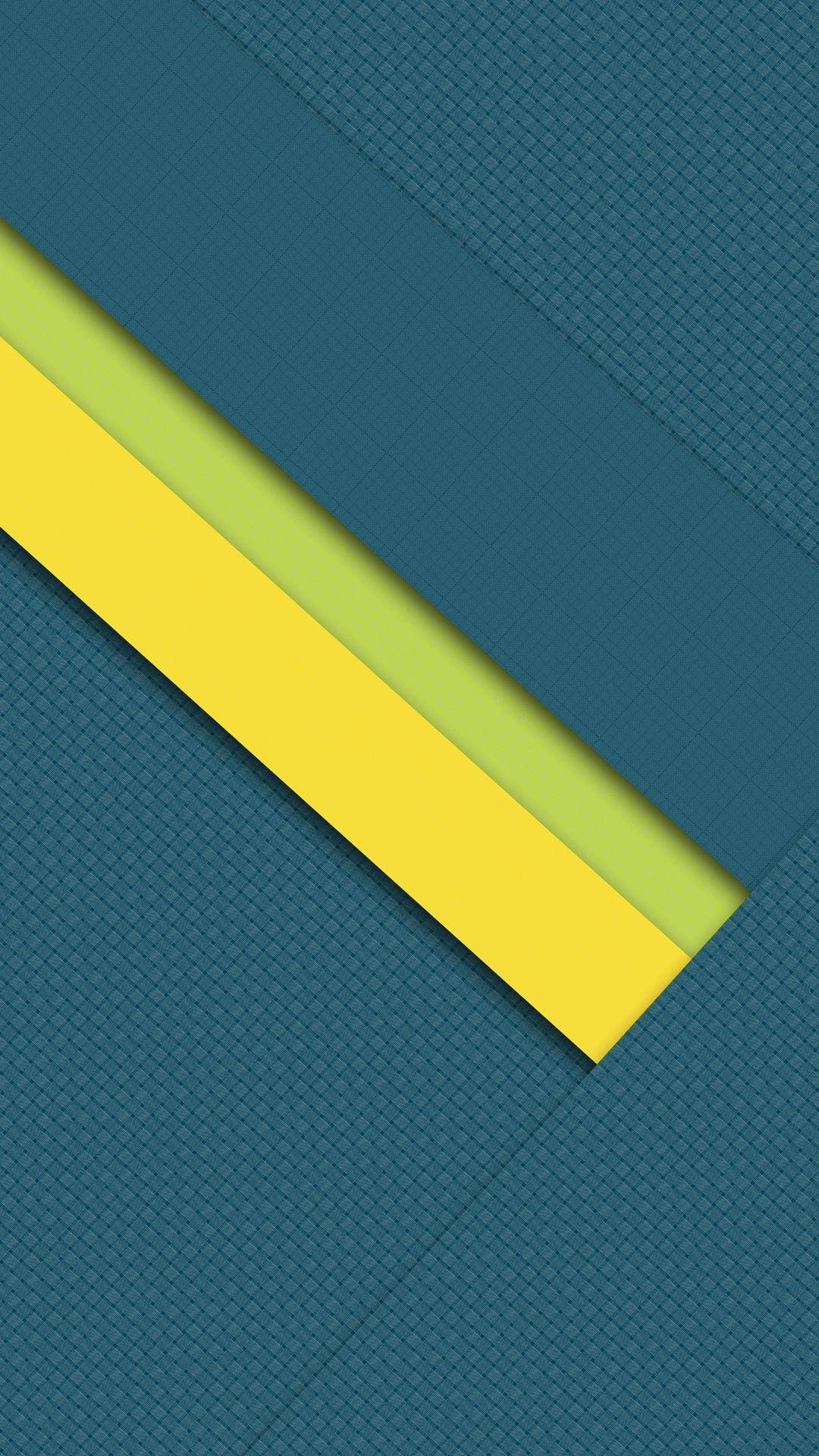 Diagonal Yellow Band Material Wallpaper