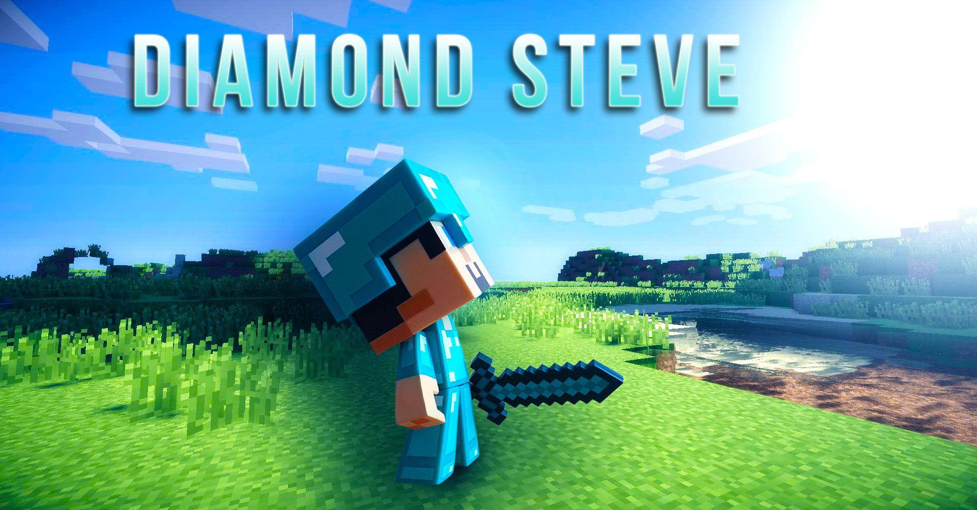Diamant Steve Cool Minecraft Wallpaper