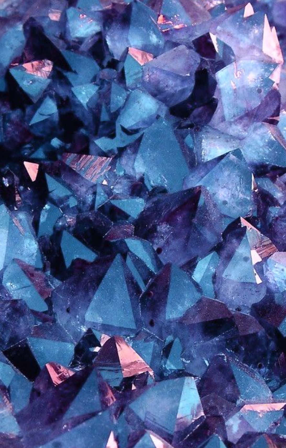 Purple And Blue Diamond Aesthetic Wallpaper