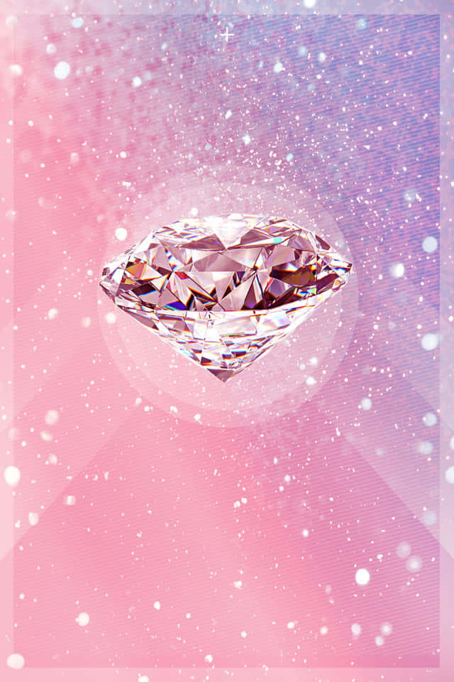 Entdeckensie Den Luxus Eines Diamantmusters