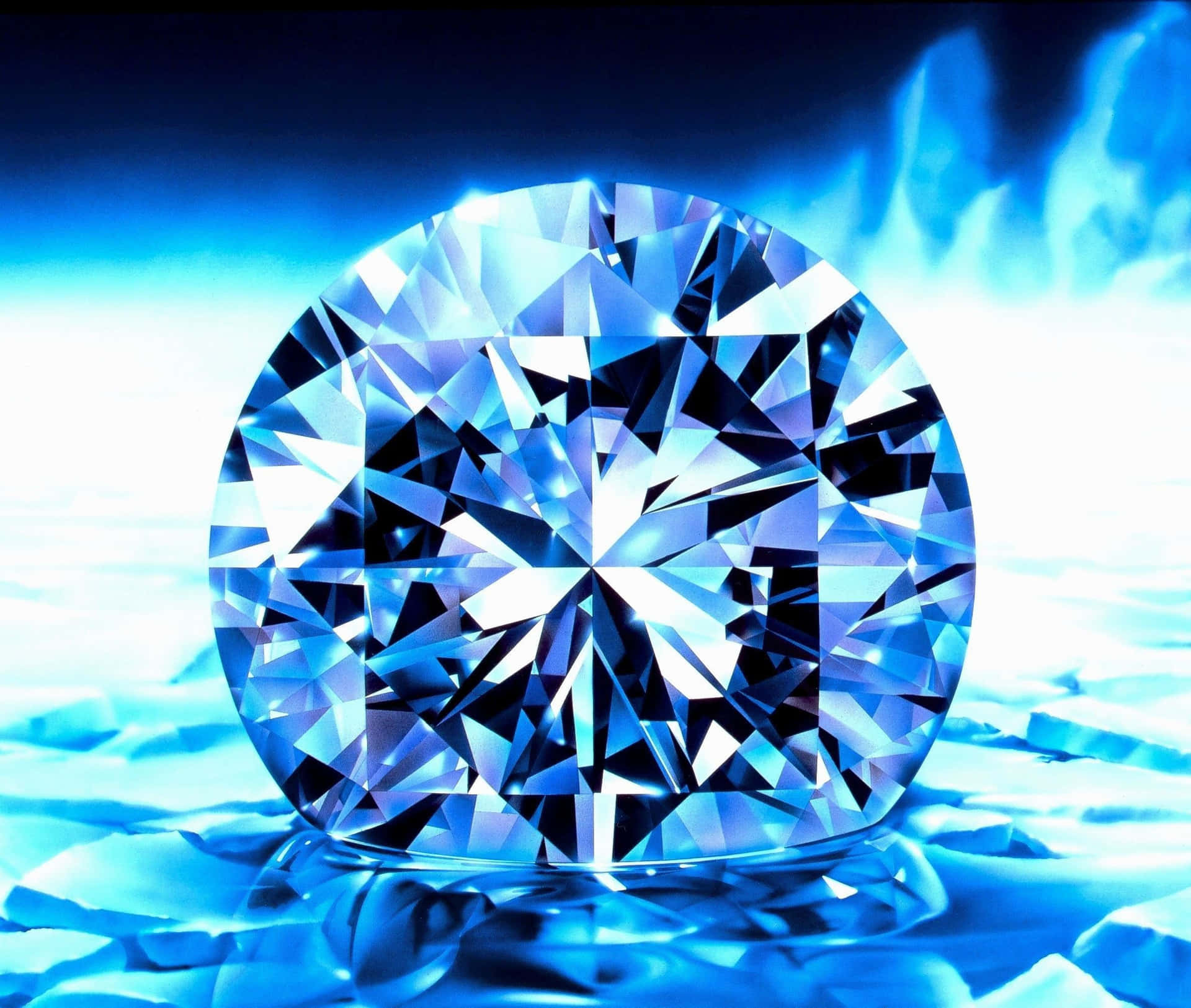 Illuminated Diamond