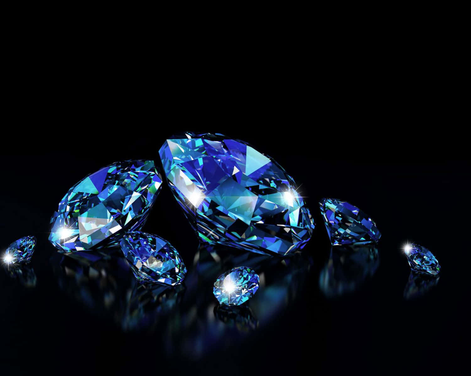 A dazzling diamond background